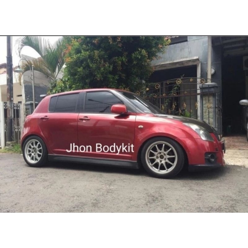 Side Skirt Swift Gt3 GL ST 2005 -2012 Bodykit Swift Add on