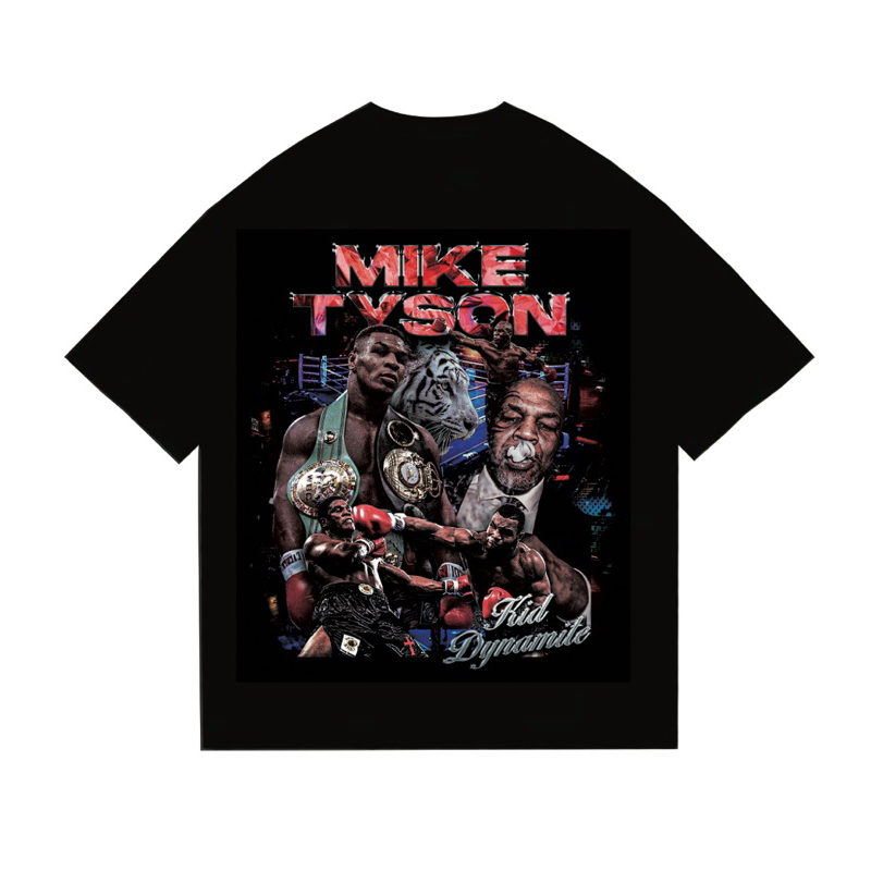 Thorsky T-Shirt Oversized Black Mike Tyson