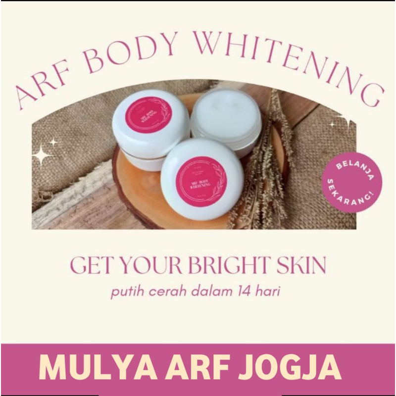 ARF body whitening original //  MULYA AGEN D.I.YOGYAKARTA