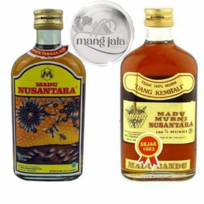 Madu Nusantara Super Original 250ml/Madu Klengkeng 250ml/Madu Murni Randu Nusantara 250ml