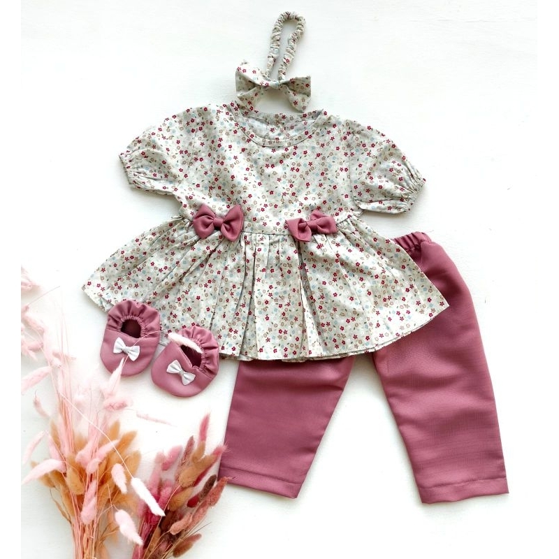 Baju Bayi Perempuan nayla set