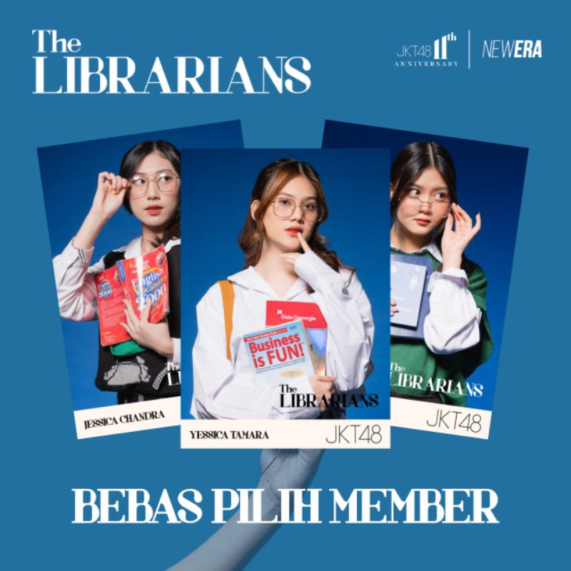 NDESIGN - JKT48 THE LIBRARIANS PHOTOSET