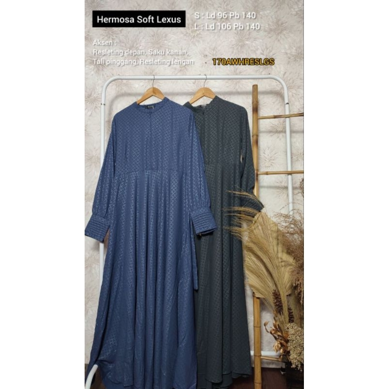 Gamis Emboss Shuriken YORIS CALTRI  by Hermosa