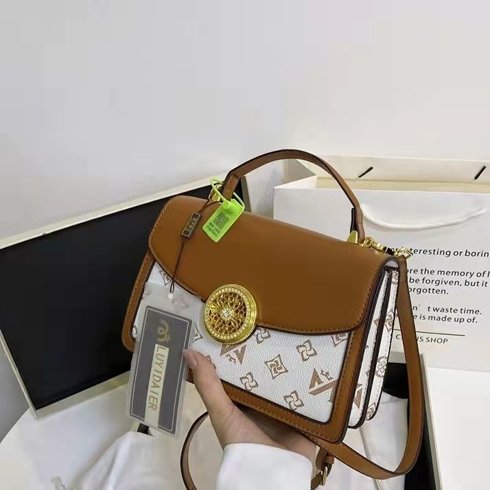 BJ66371 - BEIGE/BROWN/COFFEE - TAS HANDBAG SLEMPANG WANITA FASHION KOREA CHINA IMPORT MODIS ELEGAN TERMURAH TERLARIS TERBARU BAGSTORE JAKARTA TAS BATAM ZC6371