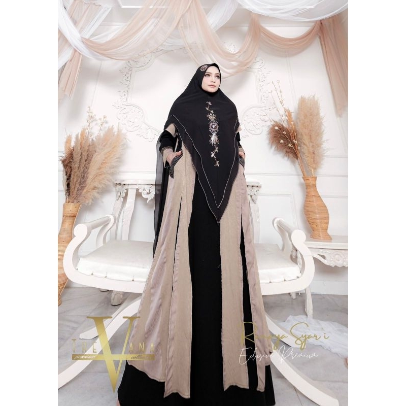 (NEW/BISA CICILAN) GAMIS SYARI RANAYA SERIES  by TREVANA