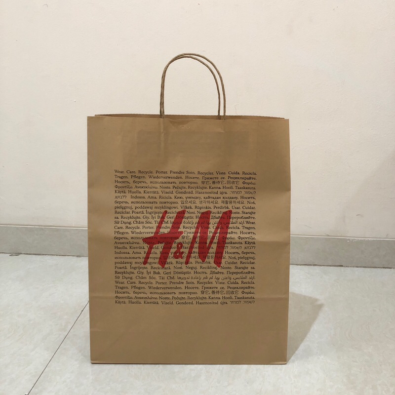 

paper bag/paperbag/ paper bag H&M/tas kertas/H&M/HnM