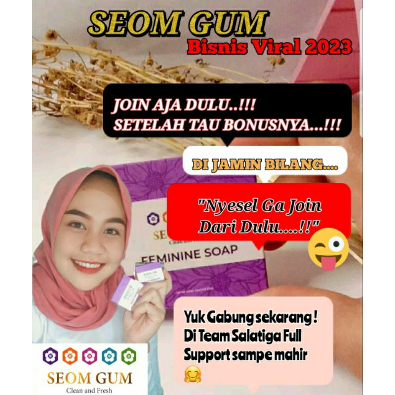 Join Reseller Resmi Seom Gum Soap + admin