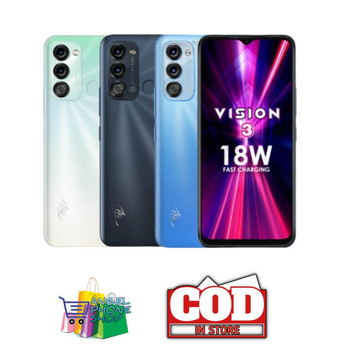 Itel Vision 3 2/32 RAM 2GB ROM 32GB GARANSI RESMI