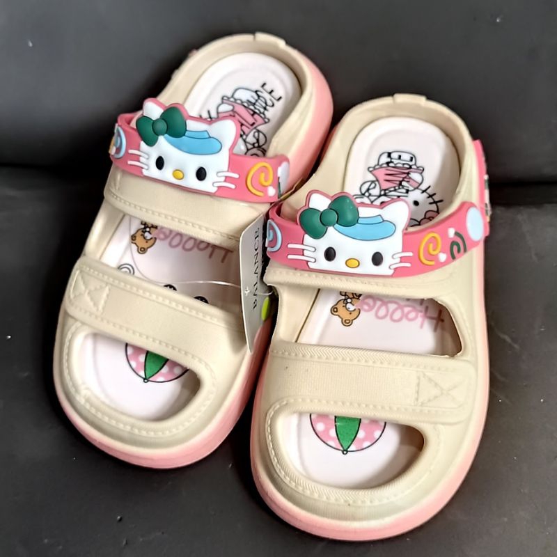 Sandal anak perempuan terbaru Sandal anak import ban 2 trendy cute sepatu sandal anak wanita hits