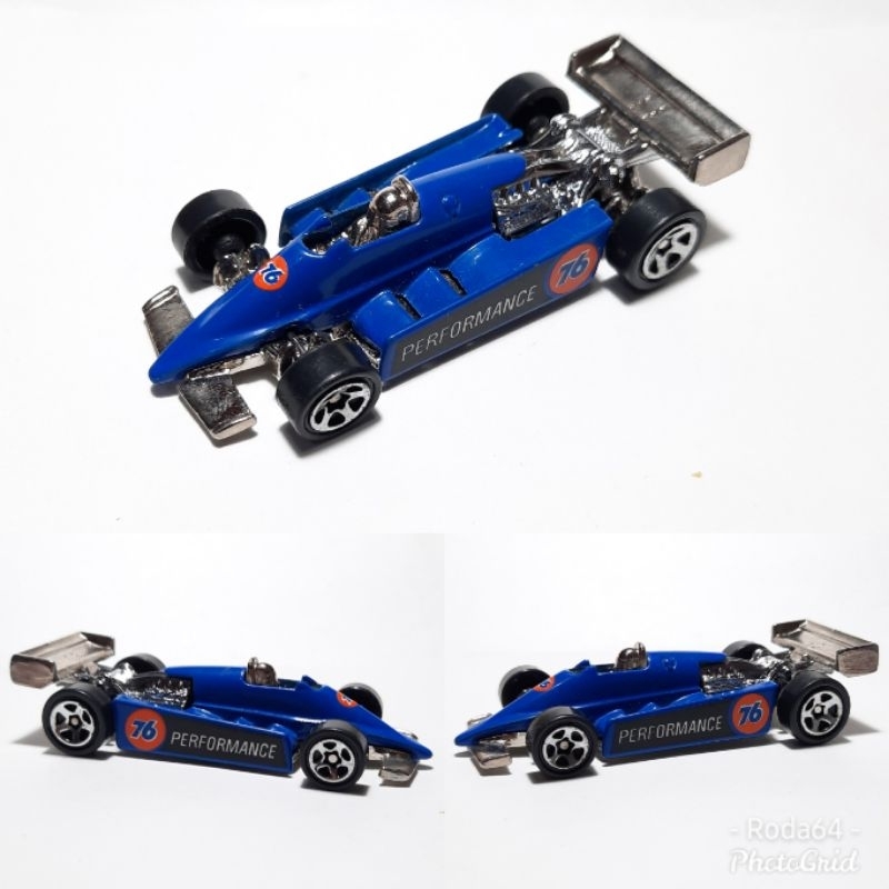 Hot wheels Rare formula turbo streak union 76 stations promo loose metal base
