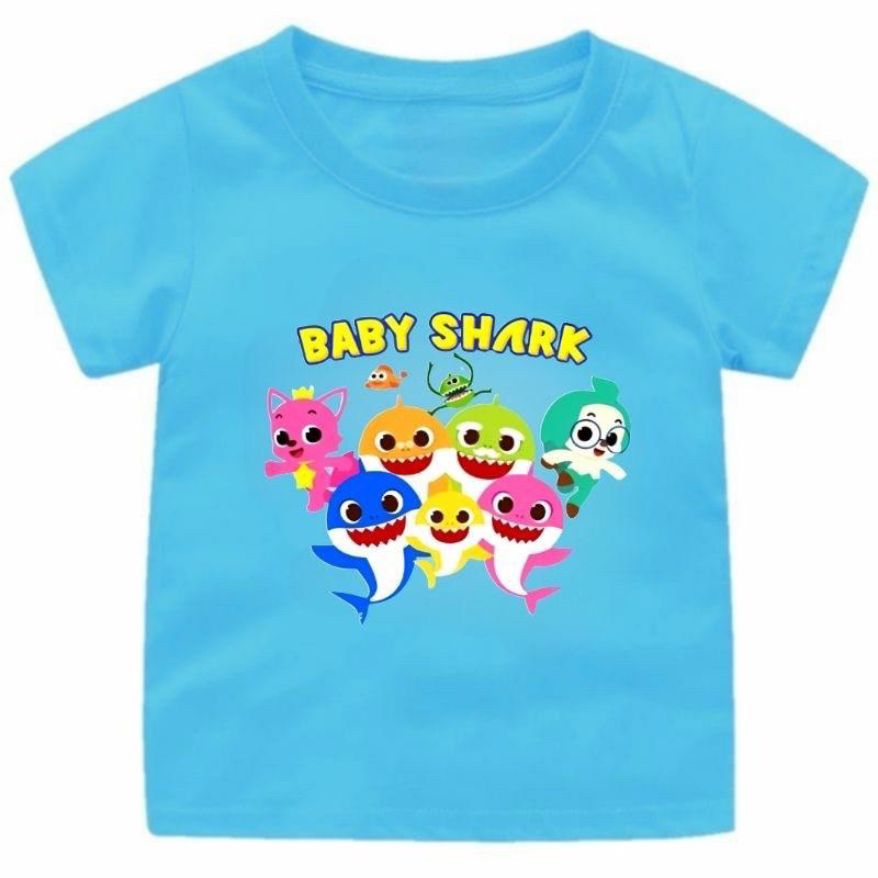 MGC KAOS ANAK BABY SHARK ALL