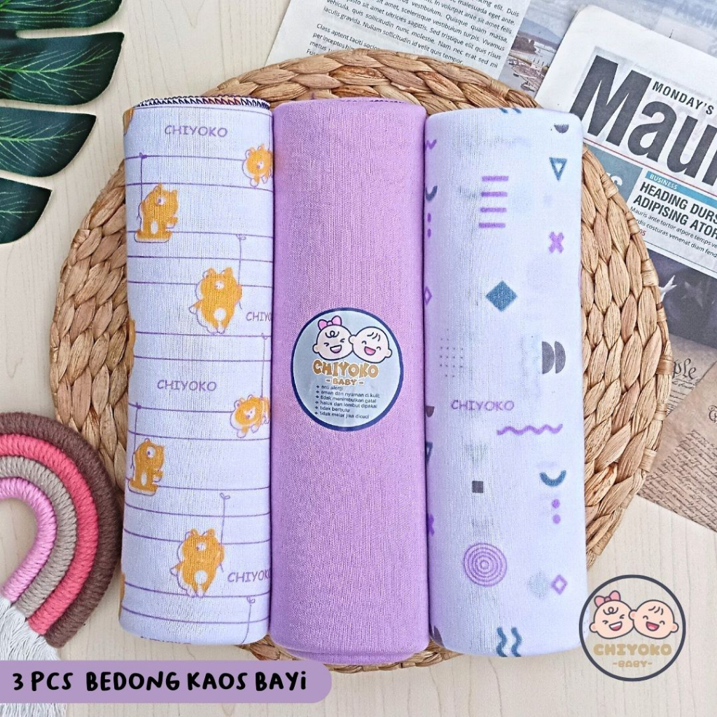 51 Pcs Paket Hemat Terkomplit Baju Bayi Baru Lahir Paket Hemat Brojol Baby Paket Komplit Bayi Baru Lahir Serian LILAC Chiyoko Baby