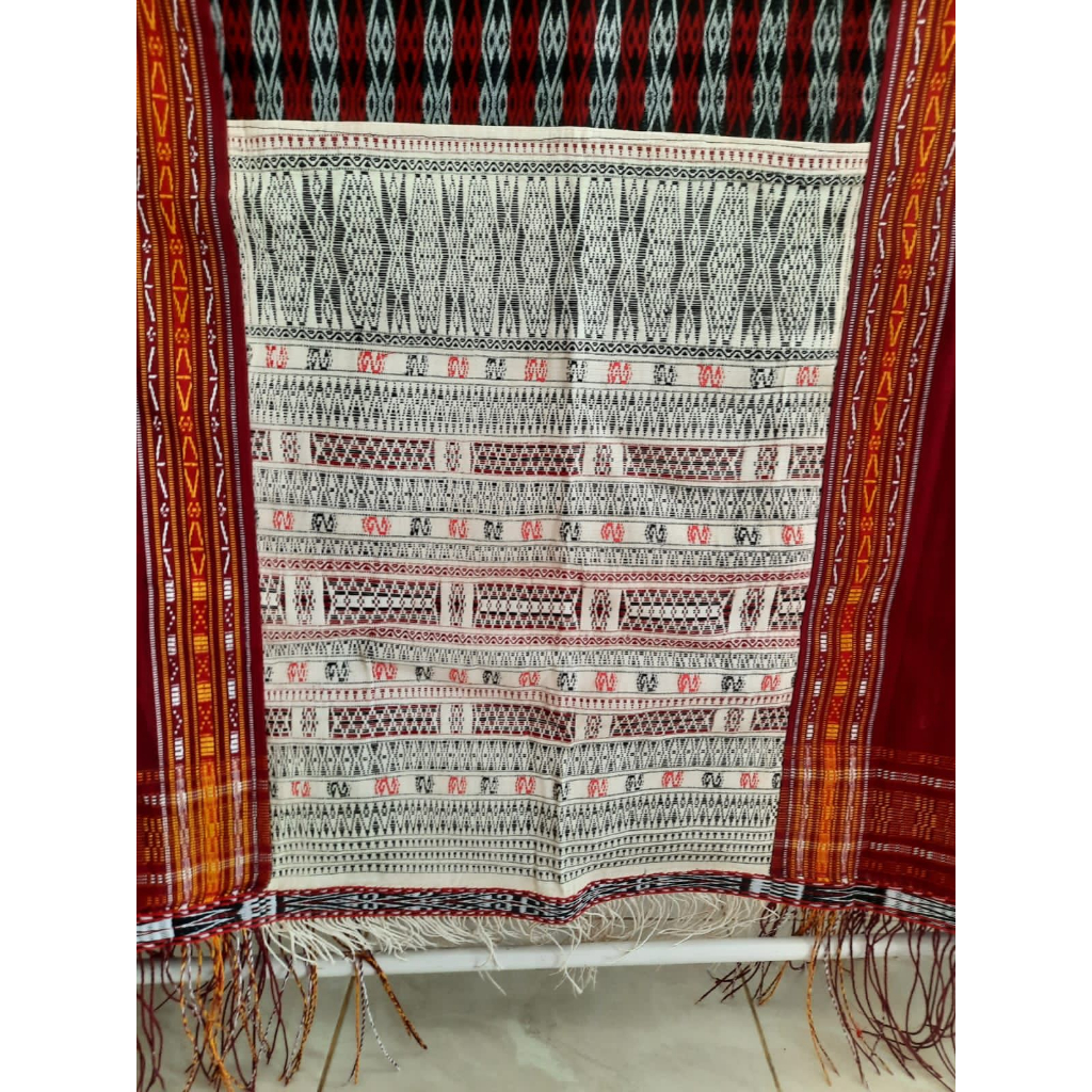 Ulos Paccamot Tenun Tangan Batak Toba Pengiriman dari Pekanbaru