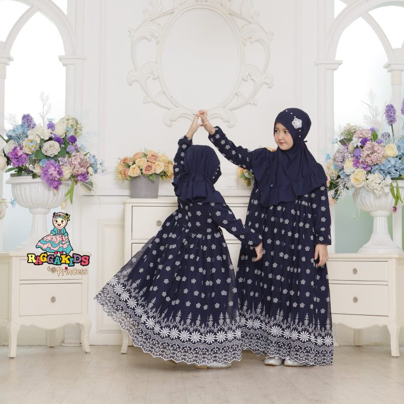 GAMIS MEWAH ANAK REMAJA PESTA TERBARU 2023 BRANDED CASUAL SYAR'I PREMIUM NYAMAN RAGGAKIDS FOR PRINCESS JAMEELAH SERIES