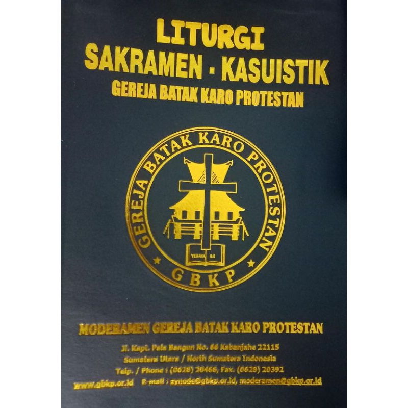 

buku liturgi kasuistik GBKP