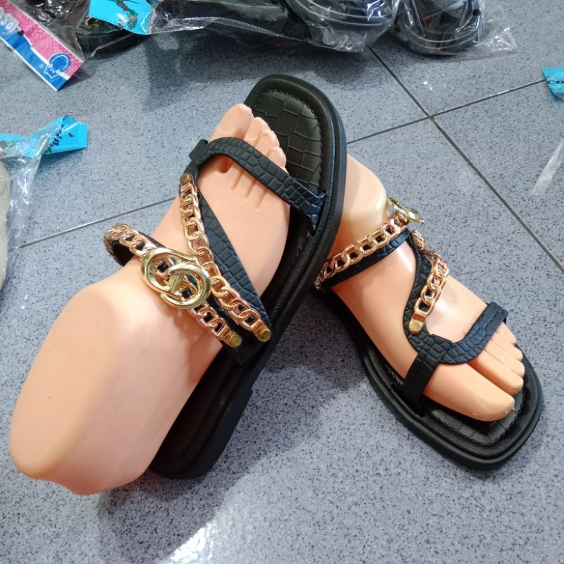 Sandal Wanita Jelly Impor Motif Terbaru