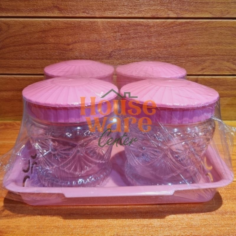 Tiara Set/Toples set nampan/Toples warna/Toples Murah