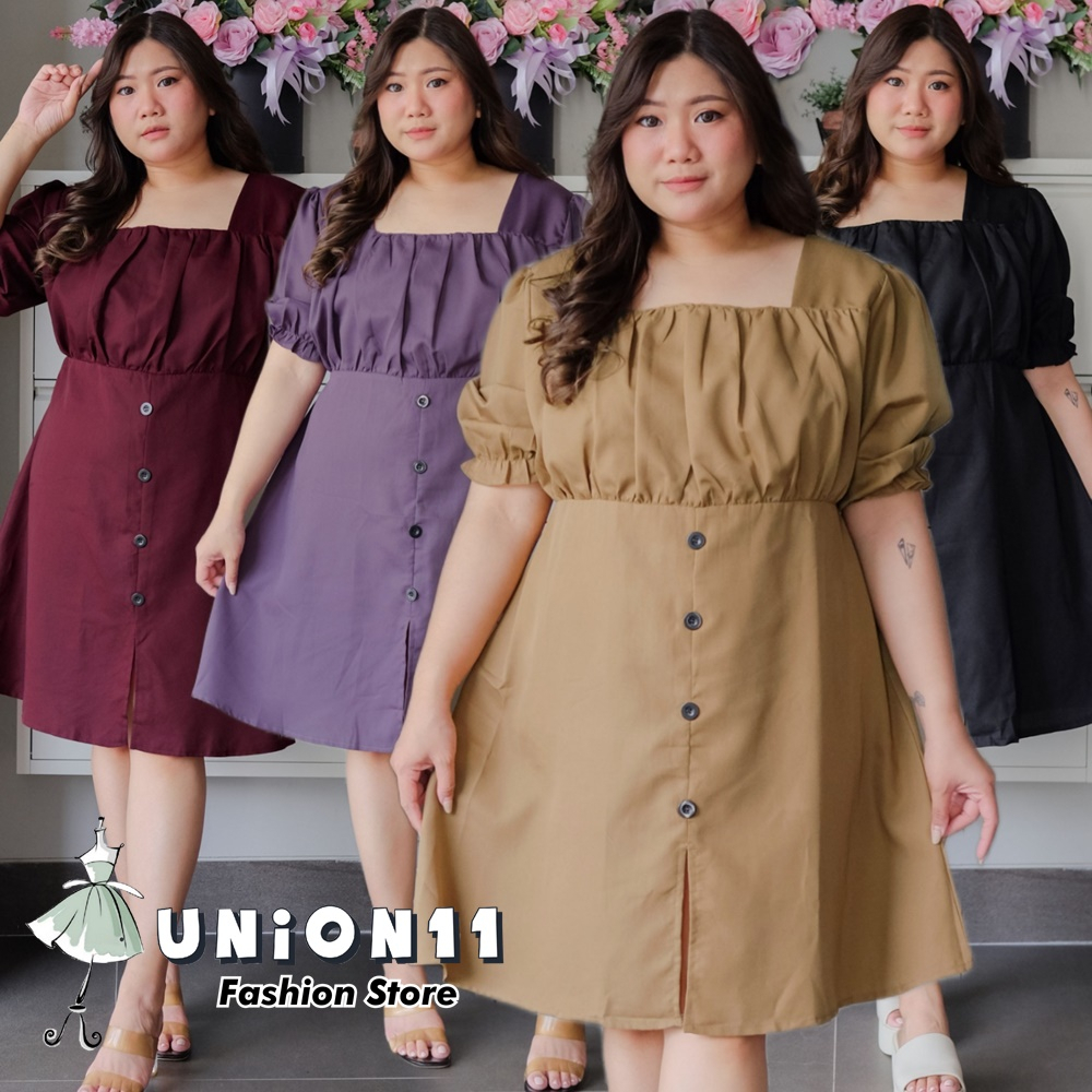 UNION11 - DRESS JUMBO WANITA LD 120 / BAJU JUMBO WANITA / DRESS PESTA WANITA BIGSIZE / DRESS JUMBO WANITA / DRESS JUMBO XXXL WANITA KALIA