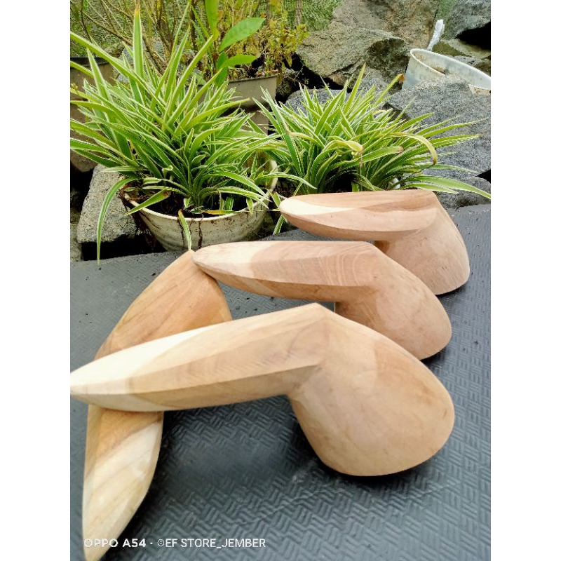 Ulegan rujak kayu jati Sedang