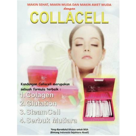 COLLACELL / COLLA CELL / COLLAGEN ORIGINAL BPOM