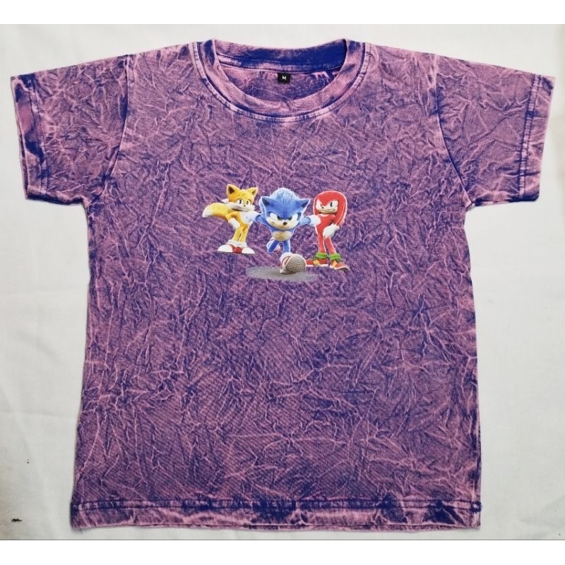 Kaos Washed Anak Polos Premium