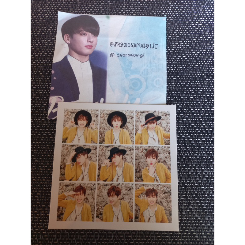 BTS Jimin Hyyh pt 1 photocard pc