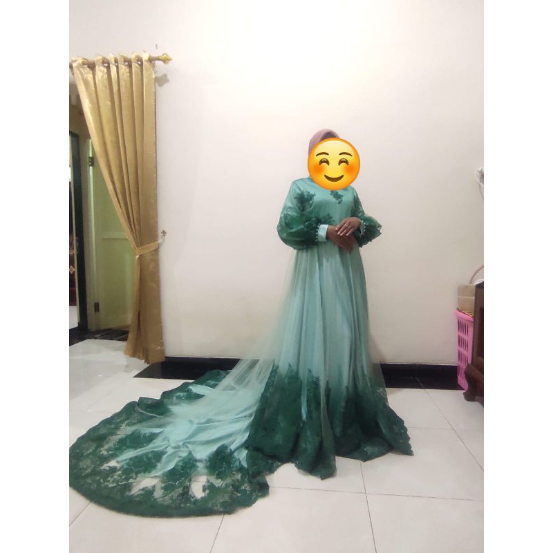 baju pengantin akad dan resepsi