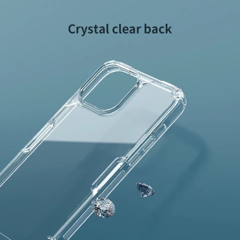 Nillkin iPhone 14 Pro Max Nature Pro Clear Transparan 2 Tones Anti ShockProof