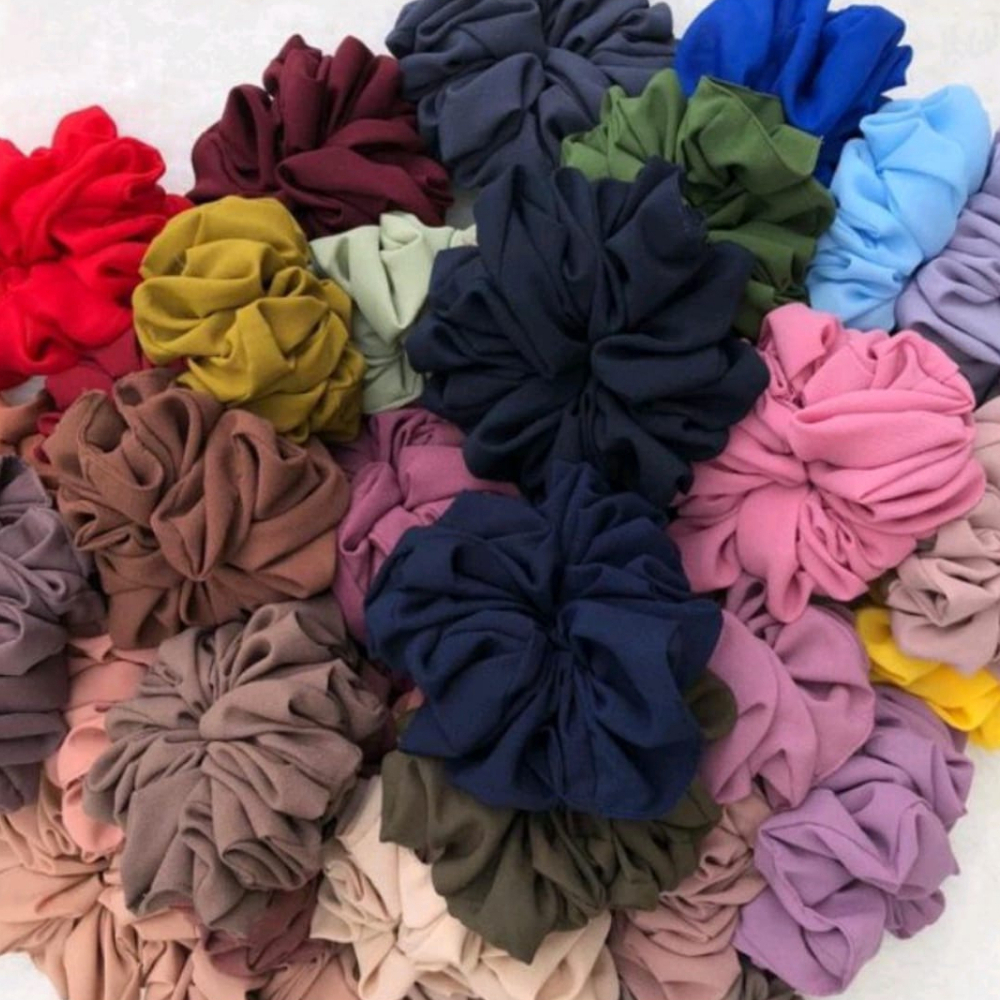 SCRUNCHIE IKAT RAMBUT CEPOL HIJAB