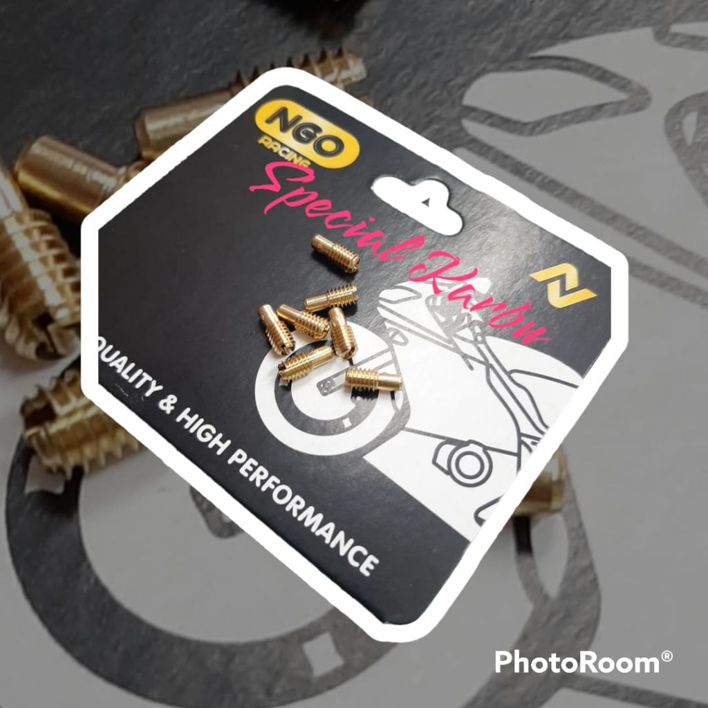 Pilot Jet ORIGINAL NGO Rx King Ninja RR Keihin Ukuran 22,5 - 25 - 27,5 - 30 - 32,5 - 35 - 37,5 - 40.