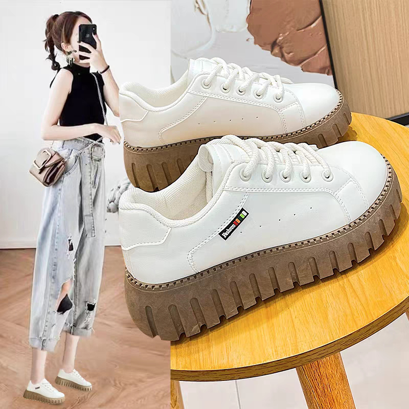 COD POS 454 Sepatu Sneakers Jogging Wanita Bahan Kanvas Berkualitas Tinggi