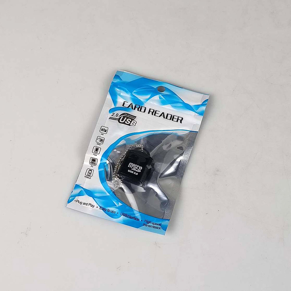 Mini Card Reader Micro SD - TF57 - Black