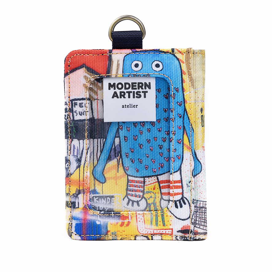 

ID CARD WALLET LANYARD, Modern Artist X Donni Arifianto (BAKTERI BAIK)