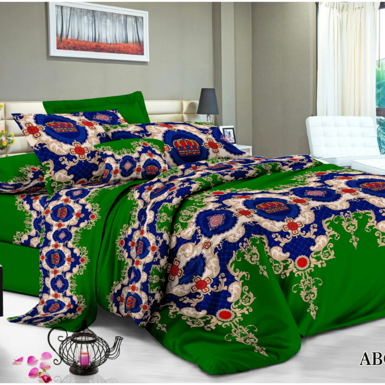 Sprei Set JUMBO 240x200 Katun BONITA/Sprei JUMBO Motif-Sulthon Mahjau