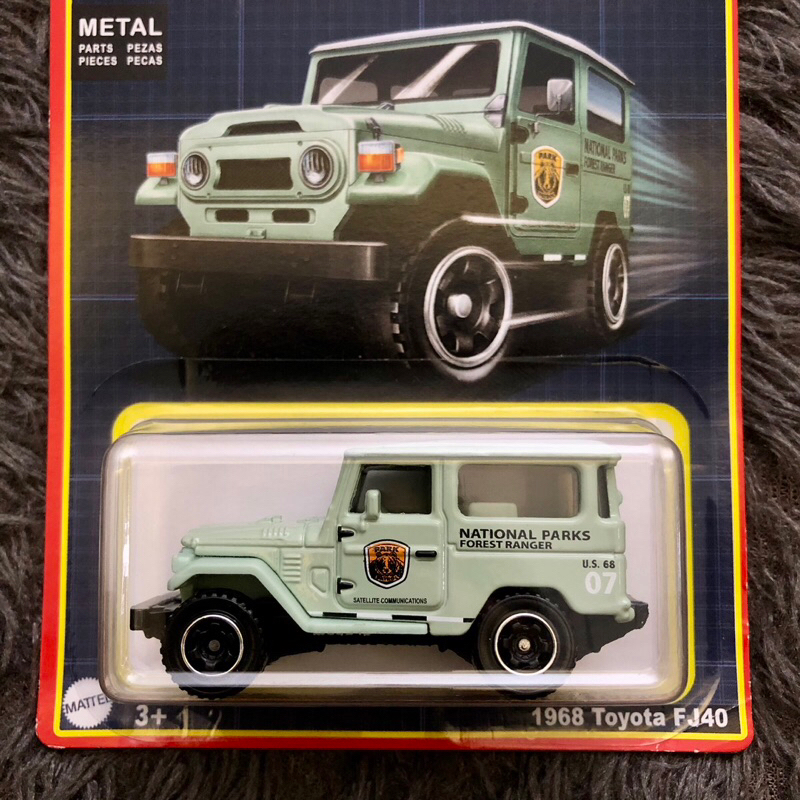 Matchbox Retro Series 1968 Toyota FJ40 National Park + Free Protektor