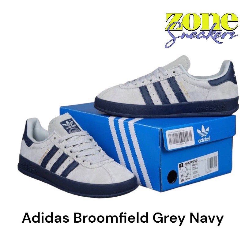 Sneakers Adidas Broomfield Grey Navy Original BNIB
