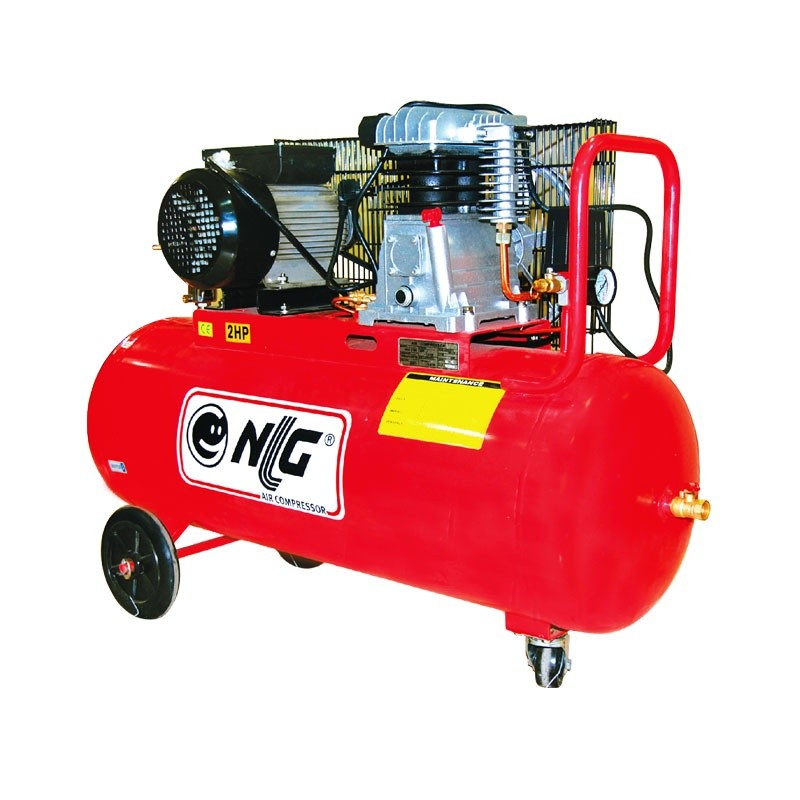 NLG Kompresor Angin VAC 2100 2HP 100L / Compressor Listrik Udara NLG