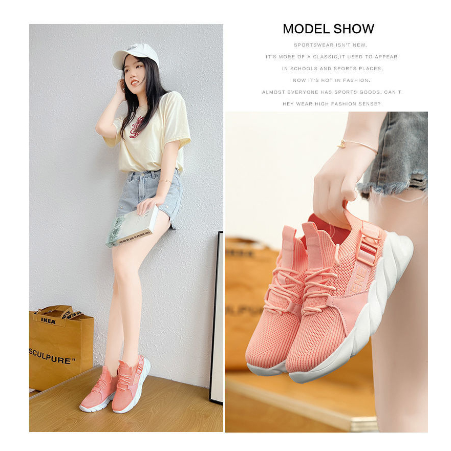 GISF Lisandra Sepatu Sneakers Import Fashion Wanita Korea 2023 - Real Pic