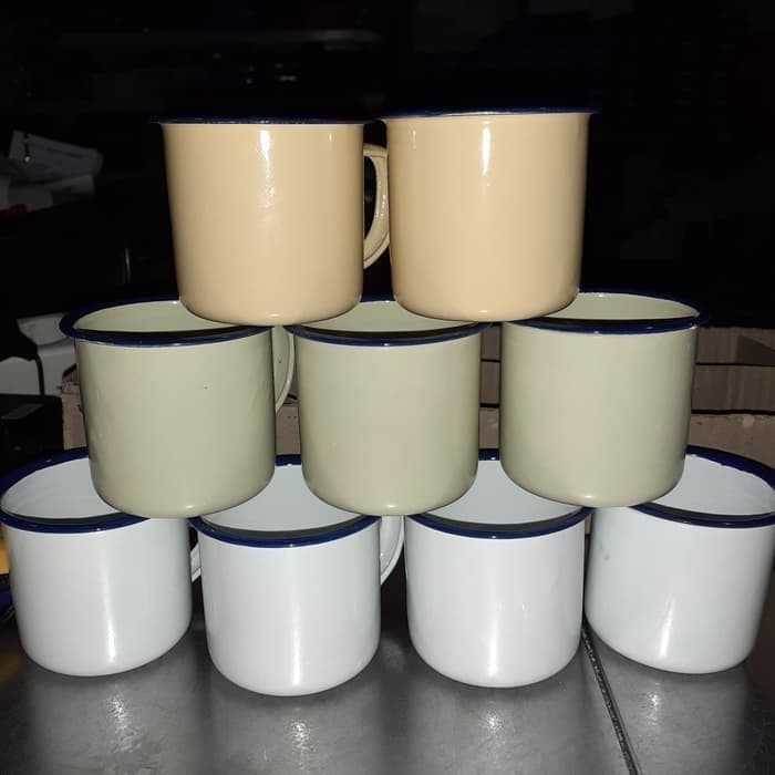 Mug Enamel Polos