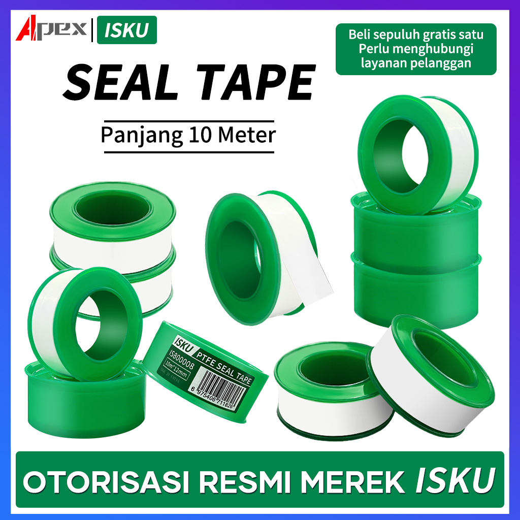 ISKU seal tape waterproof penutup celah protection jumbo viper  Isolasi air 10Meter