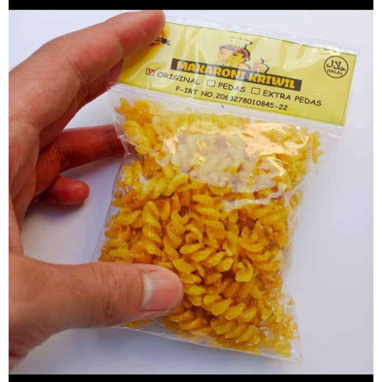 

Makaroni Kriwil Khas Tasikmalaya Cap KOKI BEST SELLER