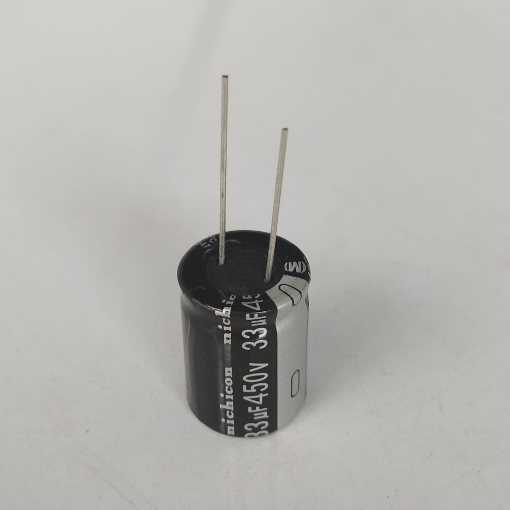 Kapasitor Elco 33uf - 450v 33uf450v 33uf/450v Capacitor