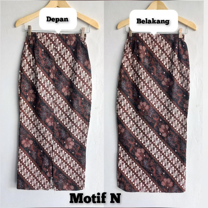 Real produk!!! Rok Span Batik (Size M,L,XL,XXL,XXXL)