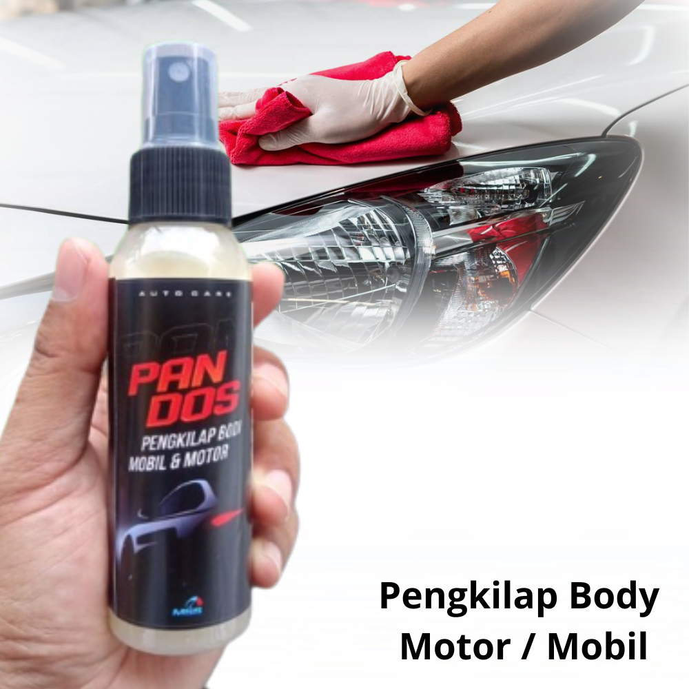 PAKET Penghilang Gores dan Baret di Body Motor dan Mobil FREE Kain Microfiber Pemudar Baret Pengilap Bodi Motor Mobil