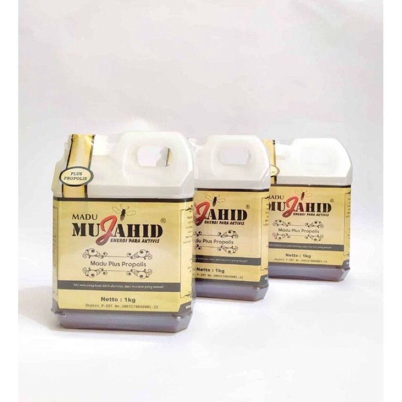 

MADU MUJAHID + PROPOLIS 1 KG