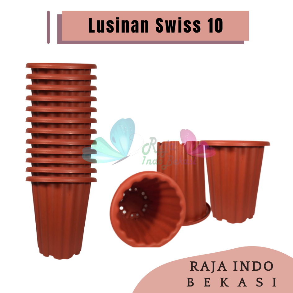 LUSINAN Pot Swiss 10 Putih Merah Bata Hitam Pot Yogap 10 13 15 Hitam Putih Coklat Merah Bata Bening Transparan Pot Yogap 17 18 19 Pot Yogap Murah Pot Bunga Tinggi Pirus Tegak Bagus Tebal