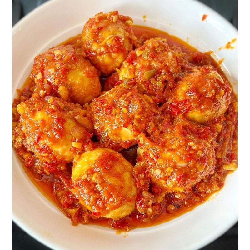

Telur Balado isi 10