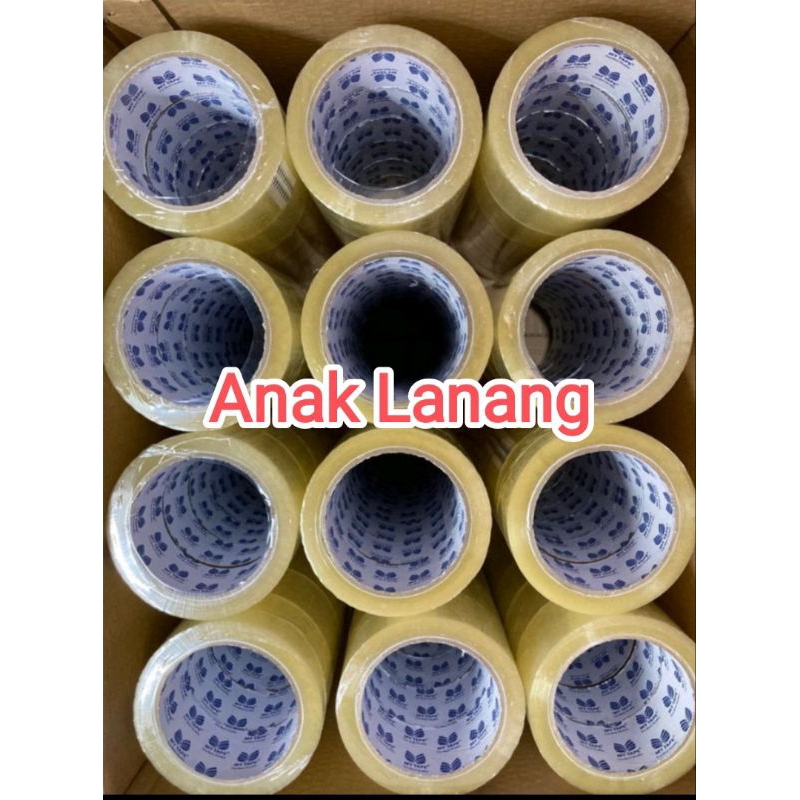 Lakban my tape 45 Micron 100 Yard 45 Mm 1 dus isi 72 roll