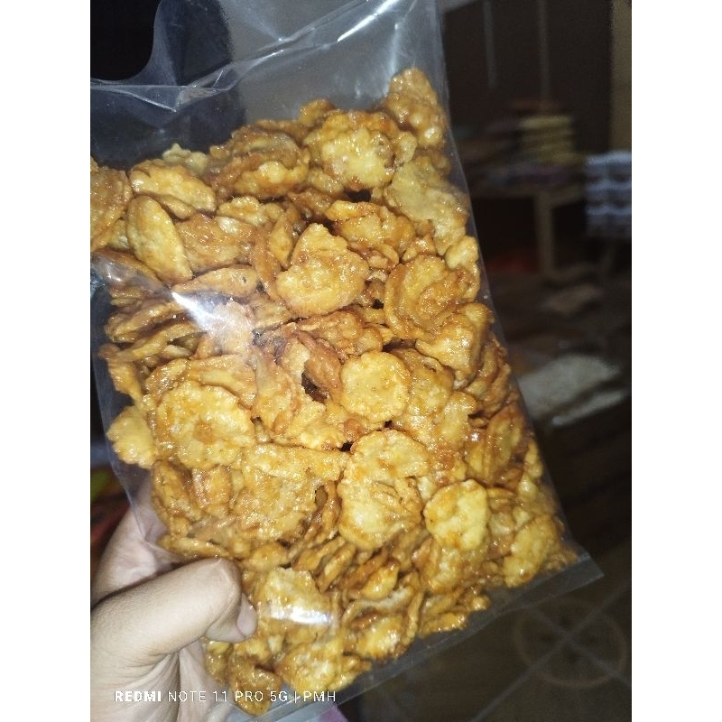 

Emping Pedas Manis kemasan 500gr