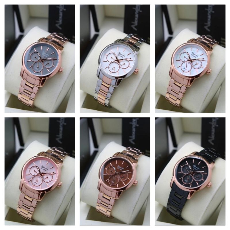 JAM TANGAN WANITA ALEXANDRE CHRISTIE AC 2A34 2A34 AC2A34 ORIGINAL